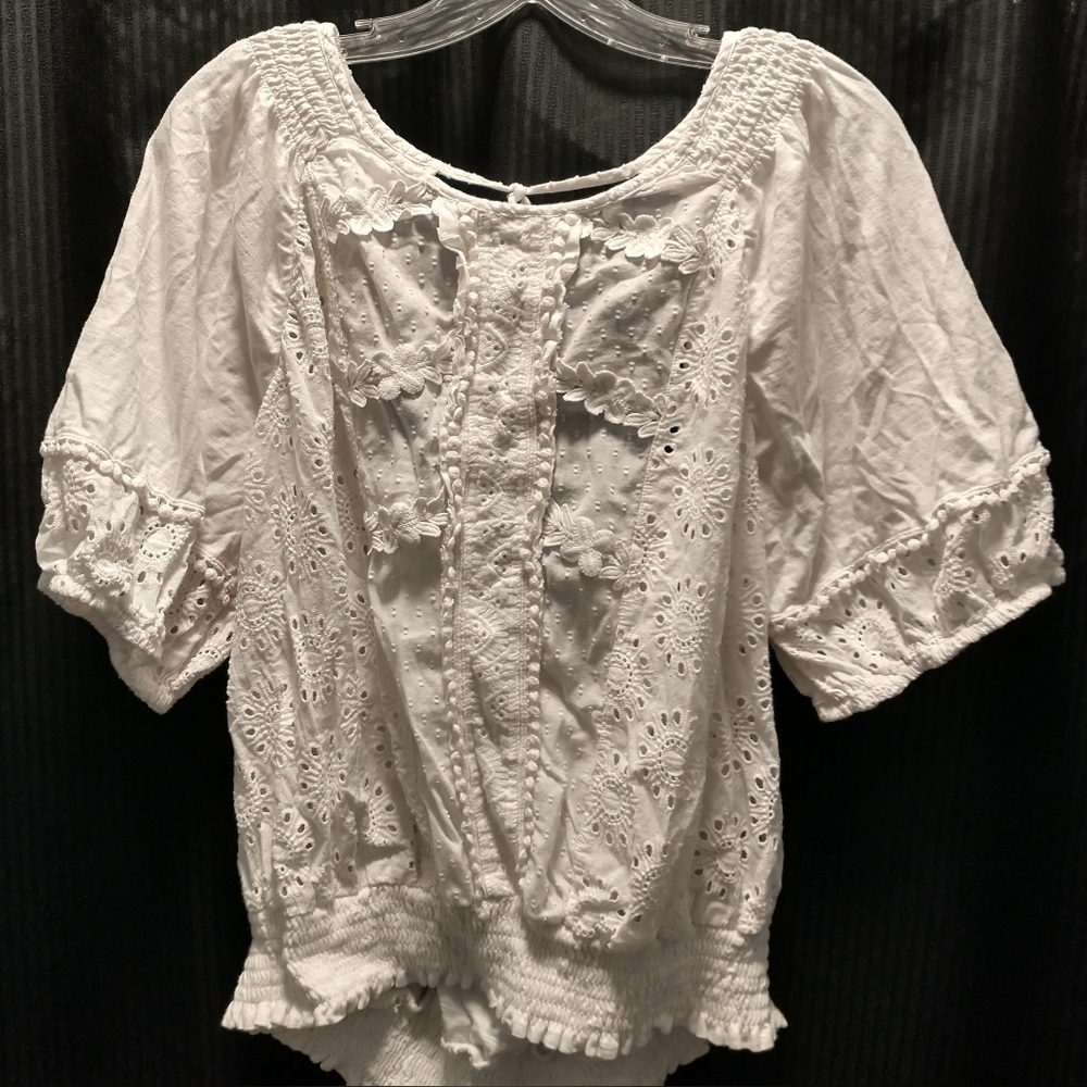 Porridge Clothing Cottagecore Peasant Top size XL